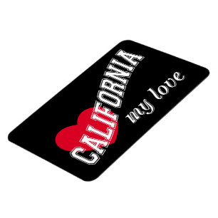 California my kärlek magnet