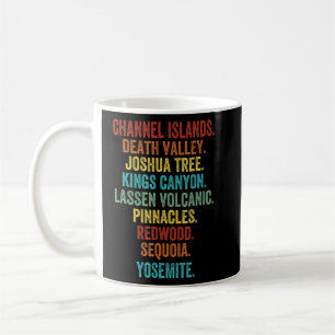 California National Parker Yosemite Death Valley J Kaffemugg