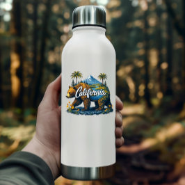 California Nature Bear Sticker | Mountain & Poppy Klistermärken