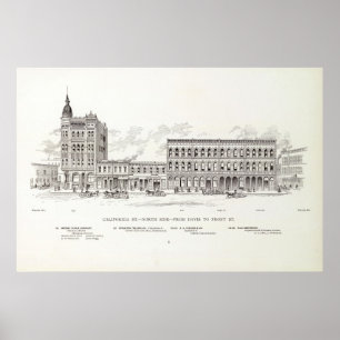 California North Davis och Front Poster