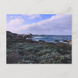 California Pacific Kusten Point Lobos Monterey Vykort