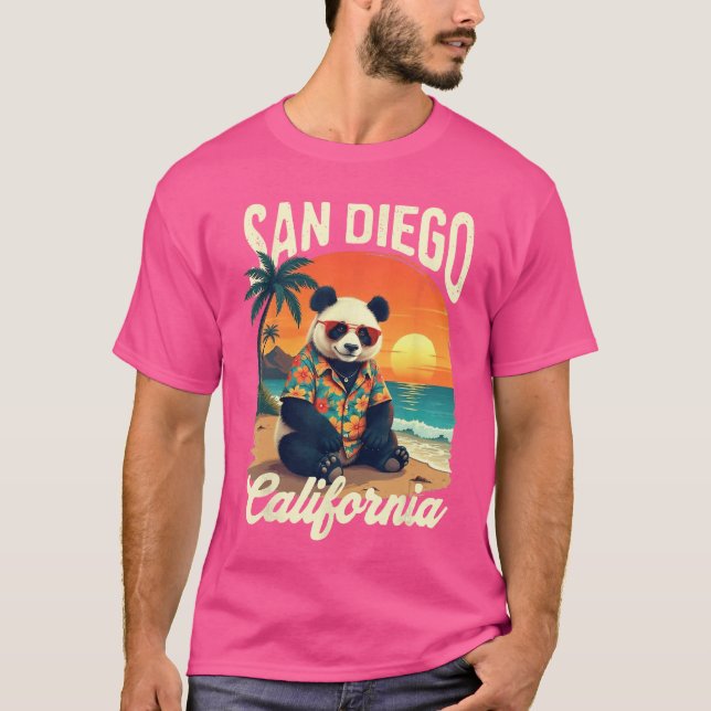 California Panda Zoo San Diego New Year 2025 Famil T Shirt (Framsida)