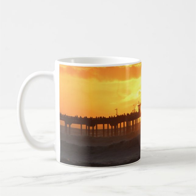 California Peer vid Sunset Kaffemugg (Vänster)