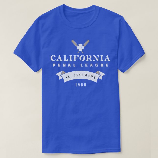 California Penal League All Game 1988 T Shirt (Design framsida)