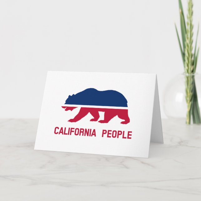 California People Tack Kort (Framsida)