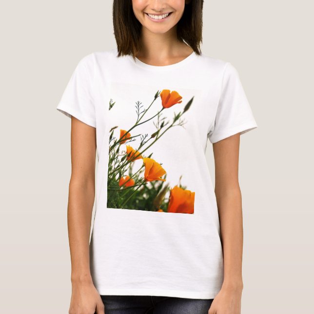 California Poppie T-shirt (Framsida)