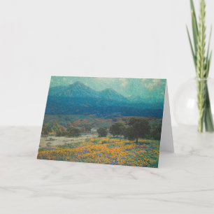 California Poppy Fält Granville Redmond Kort