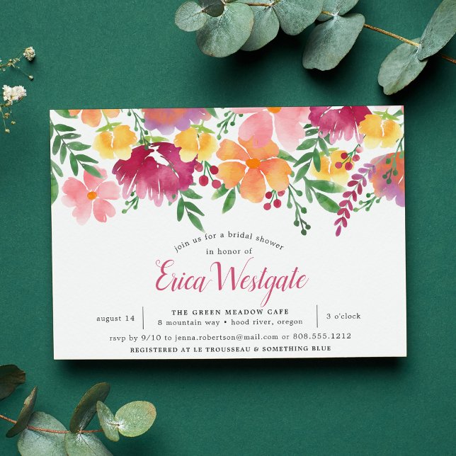 California Poppy | INBJUDNINGSKORT FÖR MÖHIPPAN (Skapare uppladdad)