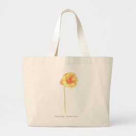 California Poppy Jumbo Tygkasse