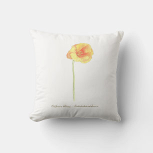California Poppy Kudde