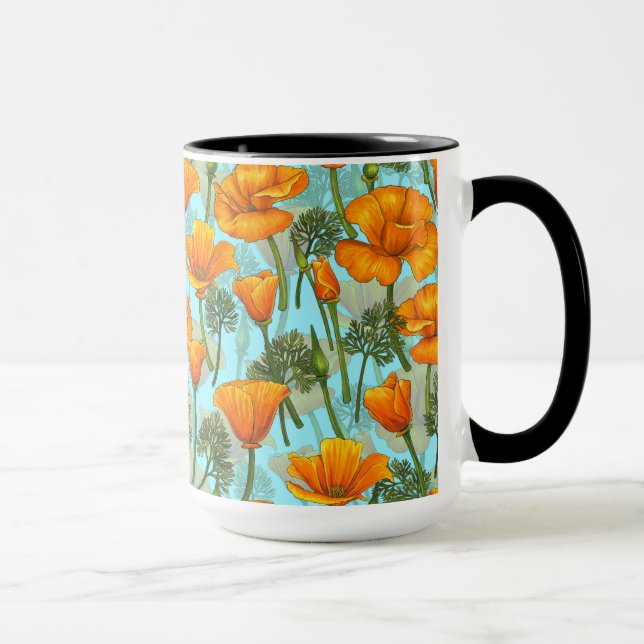California poppy mugg (Höger)