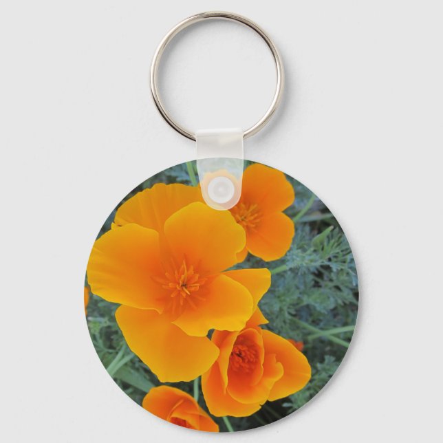 California Poppy Nyckelring (Framsida)