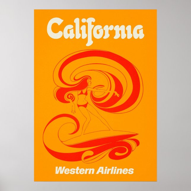 CALIFORNIA POSTER (Framsidan)