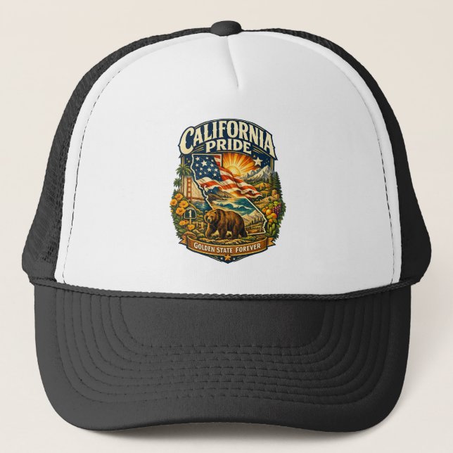 California Pride Golden State Forever Keps (Framsida)