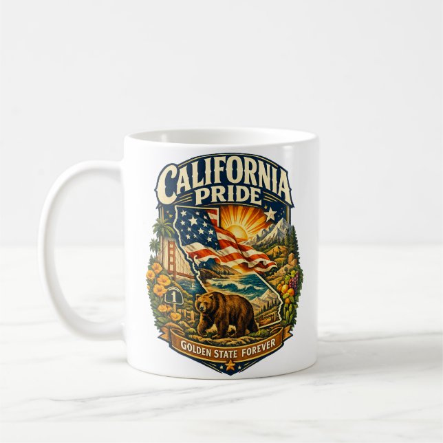 California Pride Golden State Forever Mugg (Vänster)