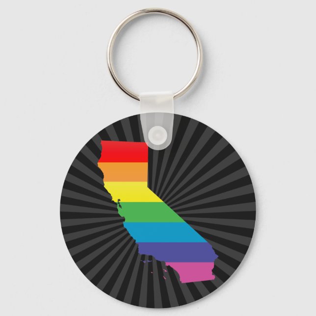 california-pridet. nyckelring (Framsida)