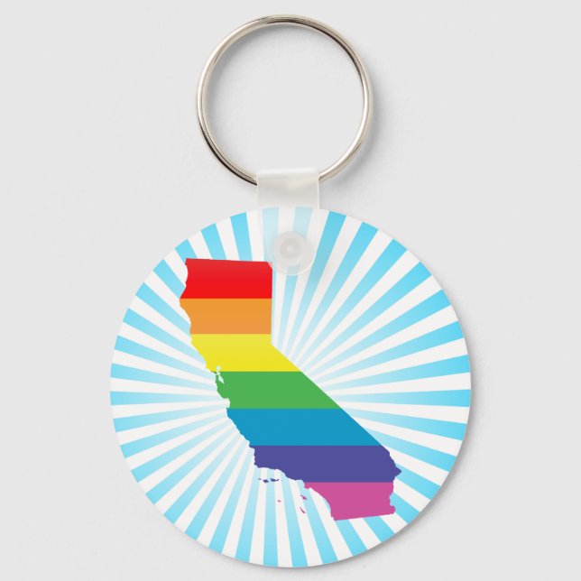 california-pridet. nyckelring (Framsida)