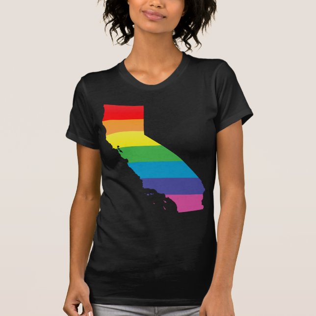 california-pridet. tee (Framsida)