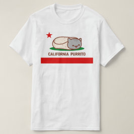 CALIFORNIA PURRITO - FUNNY Cat Burrito T Shirt