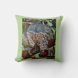 California Quail Pillow 1 Kudde