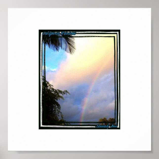 California Rainbow Poster (Framsidan)