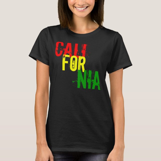 California Rasta T Shirt (Framsida)