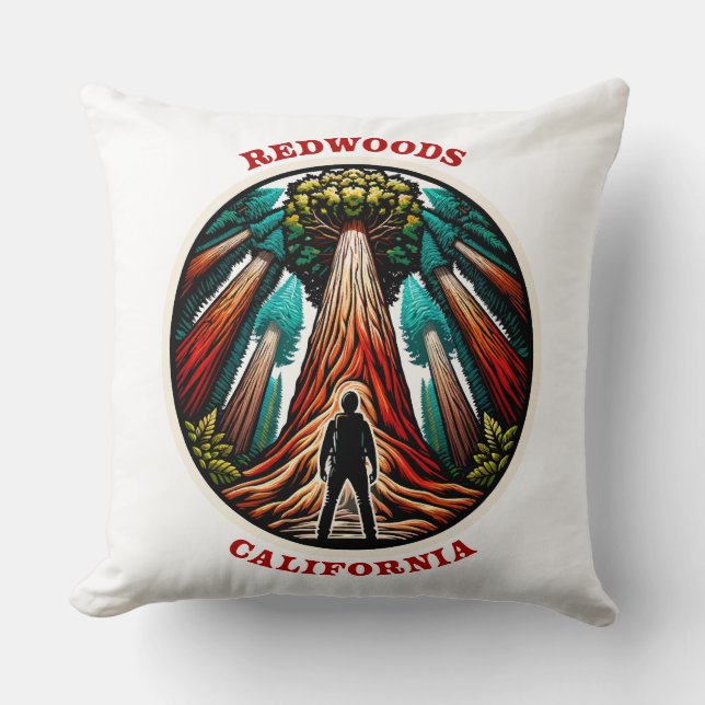 California Redwood Kudde (Framsida)