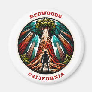 California Redwood Magnet