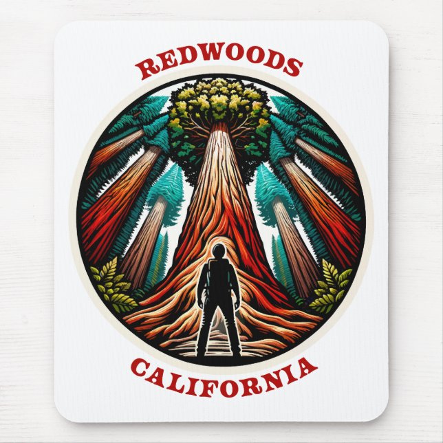 California Redwood Musmatta (Framsidan)