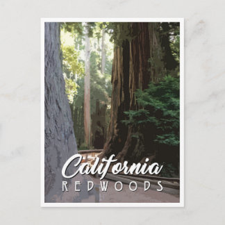 California Redwood-postkort Vykort