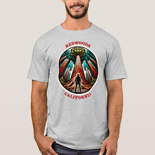 California Redwood T Shirt (Framsida)