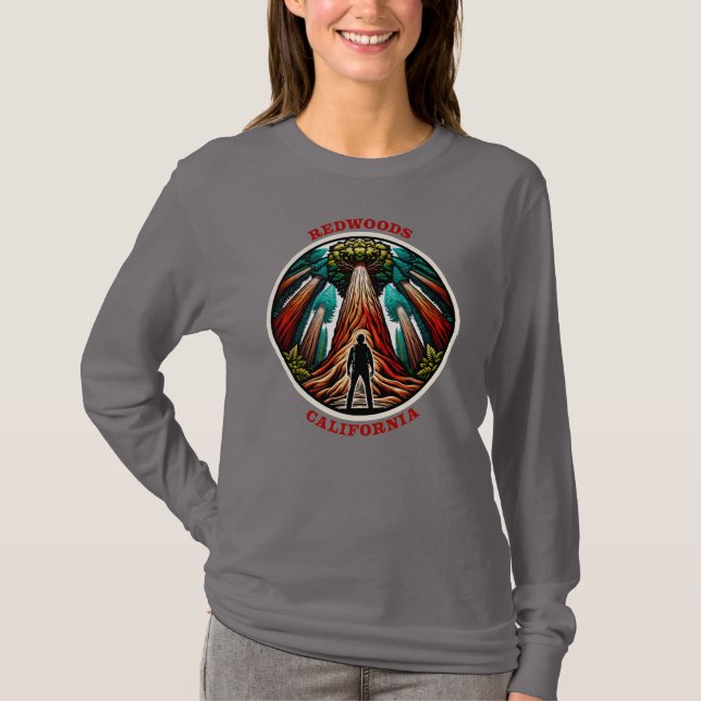 California Redwood T Shirt (Framsida)