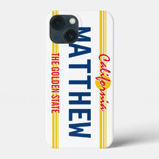 California registreringsskylt retro stil anpassat