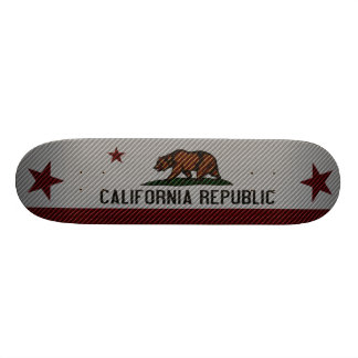 California Republic kolfiber skateboarddäck Old School Skateboard Bräda 18 Cm