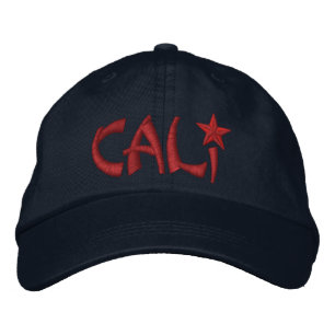 California Republic STICKNING Broderad Keps