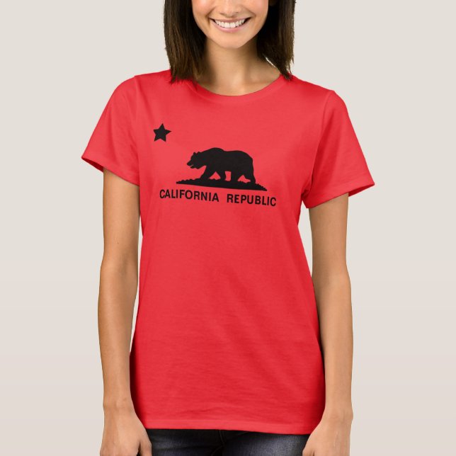 California Republic T Shirt (Framsida)