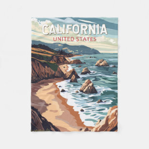 California Resa Konst Vintage Fleecefilt