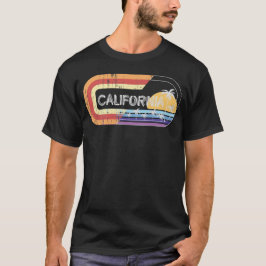 California Retro Streetwear Stil T Shirt