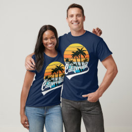 California Retro Sunset T-Shirt