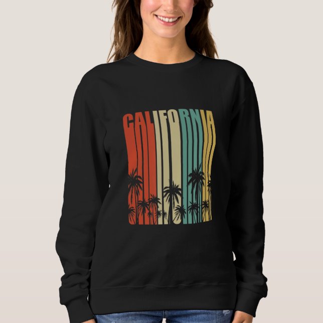 California Retro  Surfer Beach Cali Venice Summer T Shirt (Framsida)