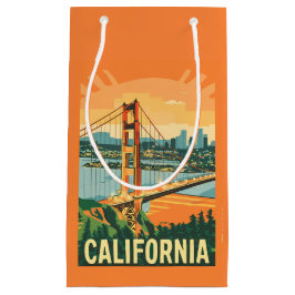 California Retro Travel Gift Bag