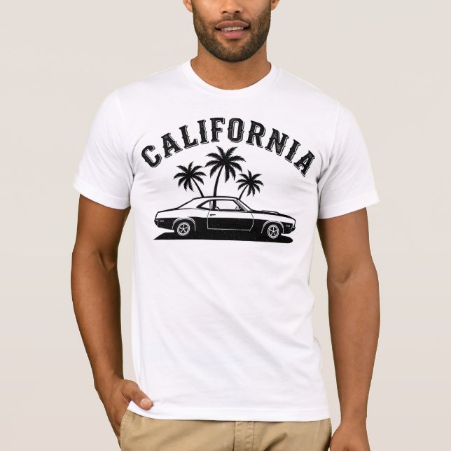 California Road Cruiser T Shirt (Framsida)