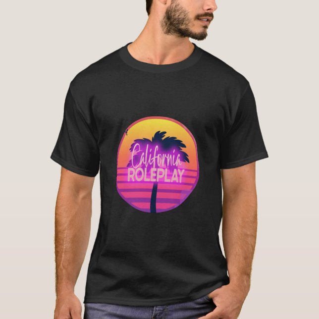 California Roleplay Handflatan T-Shirt (Framsida)