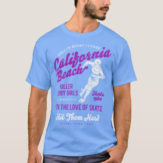 California Roller Derby T Shirt