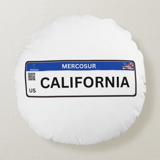 California Rund Kudde (Framsidan)