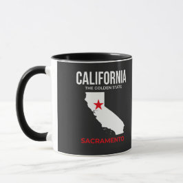 California, Sacramento – The Golden State, USA Mugg