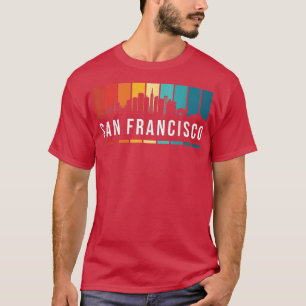 California San Francisco City Gift Bridge Souvenir T Shirt