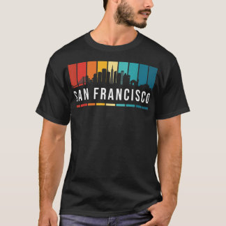 California San Francisco City Gift Bridge Souvenir T Shirt