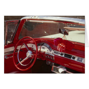 California: Santa Ynez Valley, Solvang, 1957 Hälsningskort