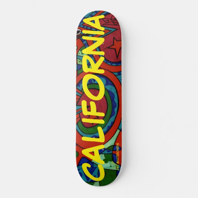 CALIFORNIA /SCRIBZ /JMT SKATEBOARDS (Framsida)